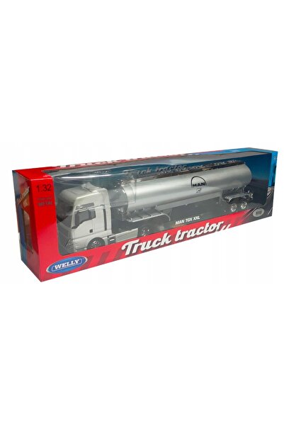 WELLY Camion BIG SIZE MAN TGX XXL TIR, camion de marfă, camion cisternă de co...