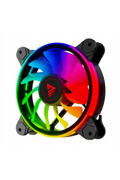Savio FAN-01 pachet de 4 ventilatoare ARGB de 120mm cu controler și telecoman...