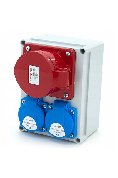 ELS Elektrotechnika Cutie de distribuție electrică 32/5 2x230V IP44 montată p...