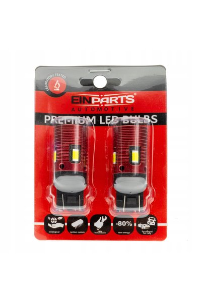 EinParts Automotive Becuri LED EINPARTS W21/5W 7443 pentru mașini cu sistem C...