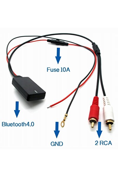 NO BRAND ADAPTOR BLUETOOTH PENTRU RADIO AUTO AUX RCA