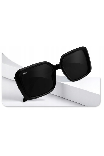 NO BRAND Ochelari de soare polarizați Karisto Grace negri pentru femei, cu toc