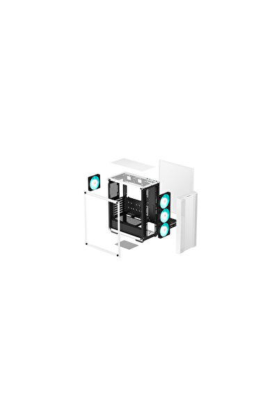 AREY TEKNOLOJİ DEEPCOOL CC560 MESH WH V2 Gaming Mid-Tower PC Kasası Beyaz