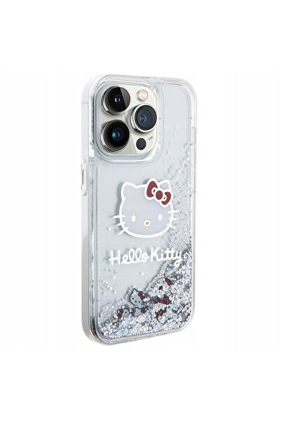 NO BRAND HELLO KITTY CARCASĂ RIGIDĂ CU Sclipici Lichid PENTRU IPHONE 14 PRO 6.1