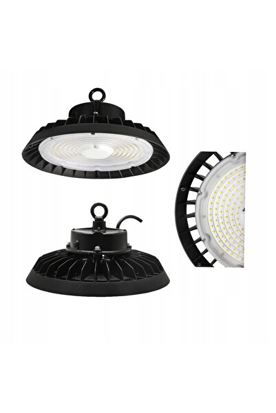 NO BRAND Luminar LED industrial tip UFO HIGH BAY 100-200W 155lm/W pentru depo...