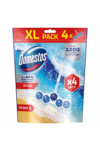 Domestos Cub de toaletă WC suspendat Power 5 P5 Ocean 12x50g