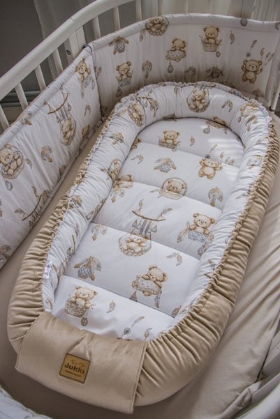 Jukki Pătură de înfășat bebeluși XXL BIG COCOON 65x120CM