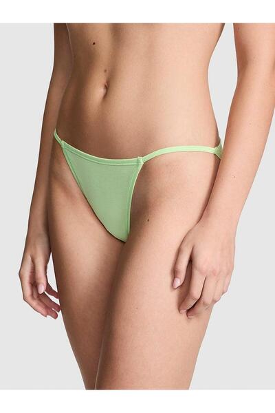 PINK Pamuklu Askılı Bikini Külot