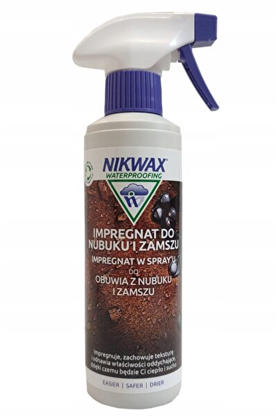 NIKWAX Impermeabilizant pentru piele nubuc și piele întoarsă, aplicator atomi...
