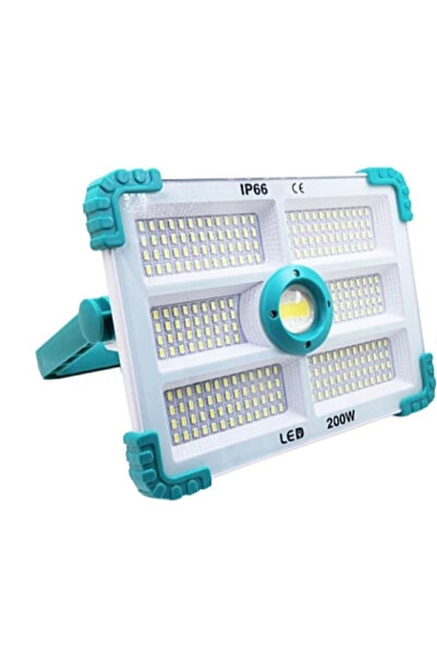 OEM Proiector Led Cu Incarcare Solara si USB 200W 280 Leduri Panou Solar Inco...