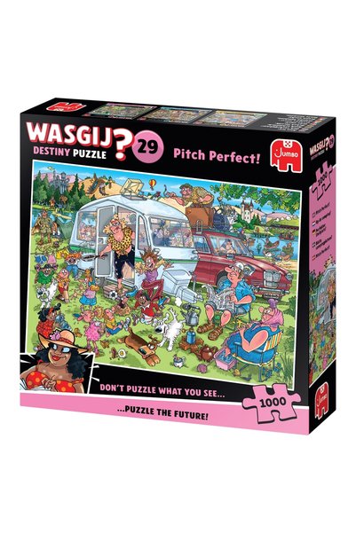 TM TOYS PUZZLE WASGIJ DESTINY 1000 piese ÎN CAMPING 00507