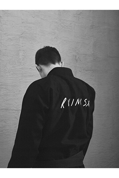 Mantovani MANTO Kimono Gi BJJ model RUINISM negru mărime A1L