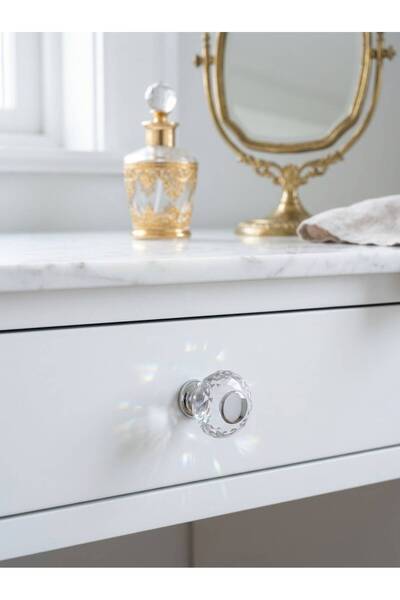 Yc Dekor Furniture Handle - Silver-colored