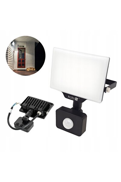 NO BRAND Proiector LED 20W 1600lm 6000K cu senzor de mișcare pentru exterior,...