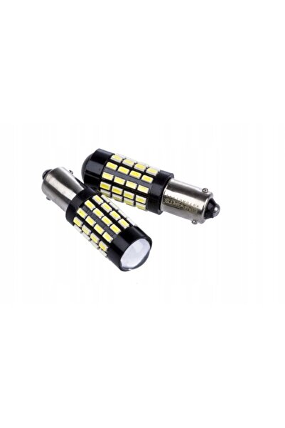 EinParts Automotive Becuri LED EINPARTS H6W 54 LED CANBUS PENTRU OFFROAD ALBE...
