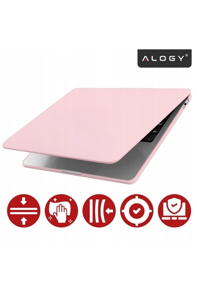 ALOGY Husă pentru Apple MacBook Air 15 2023-2025 (M2/M3/M4) – carcasă flexibi...
