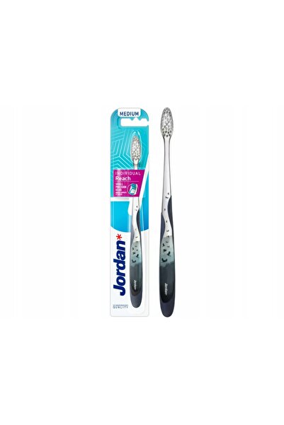 NO BRAND Periuțe de dinți pentru adulți Jordan Individual Reach Medium 4x2 pa...