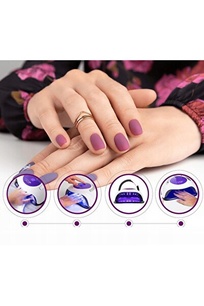 Bella Lampă UV BELLANAILS 120 W trandafiri și violete