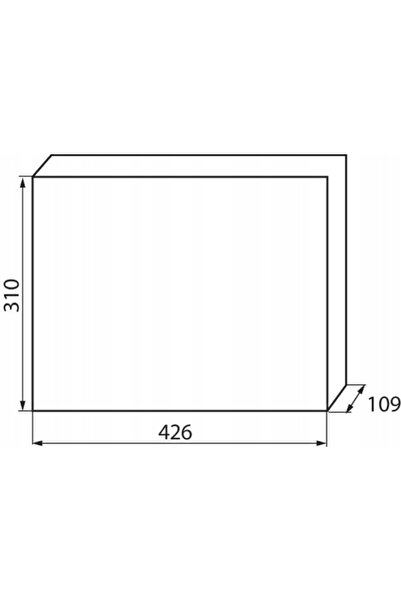 KANLUX IDEAL 2x18 400 V IP30 63 A 23621 tablou de distribuție încastrat