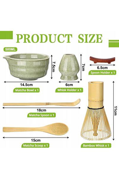 NO BRAND SET DE CEAI MATCHA – CADOUUL PERFECT ȘI COMPLET PENTRU UN IUBITOR DE...