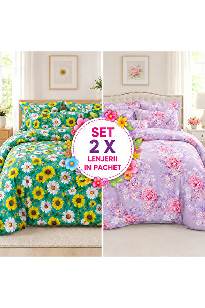 OEM Huse de pilotă XL - Multicolor - Cu model floral