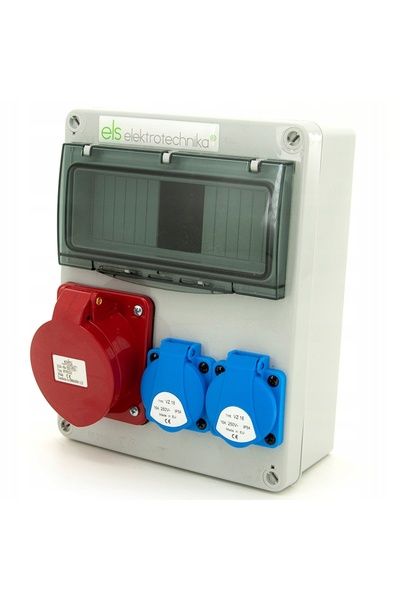ELS Elektrotechnika DISTRIBUITOR CUTIE DE DISTRIBUȚIE ELECTRICĂ 2*230V + 32A 5P