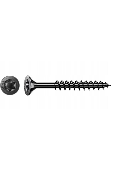 Spax Șuruburi pentru lemn SPAX 3,5x45mm Torx, filet parțial, cap înecat, negr...