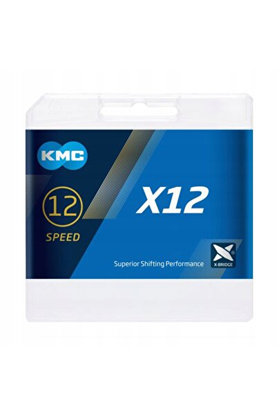 KMC Lanț X12 BlackTech 126 zale negru