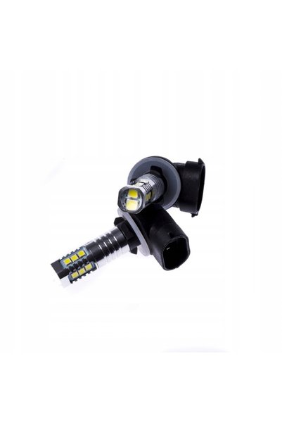 EinParts Automotive Becuri LED EINPARTS H27W 881 6000K pentru mașini, 2 bucăț...