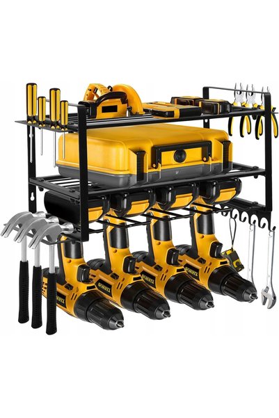 NO BRAND Organizator pentru unelte electronice, kit raft suspendat, suport de...