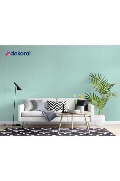 DEKORAL MOC Vopsea Latex Colorată ACRYLIT 48. W FRUNZĂ DE MENTĂ 5L