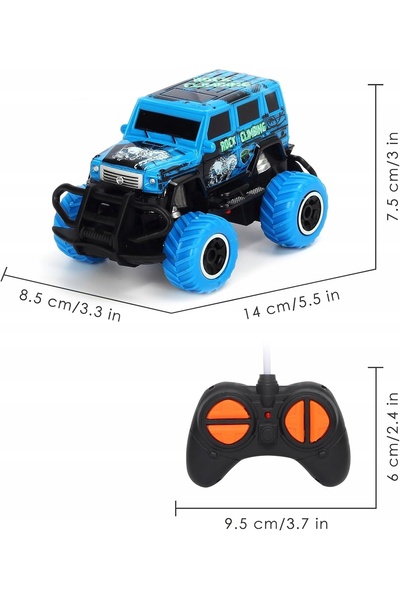 NO BRAND MAȘINUȚĂ TELEGHIDATĂ MONSTER TRUCK, IDEALĂ CA CADOU