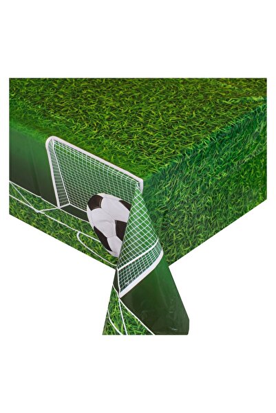 OEM Față de Masă de Petrecere Verde cu Model Teren de Fotbal 180x120 cm – Pro...
