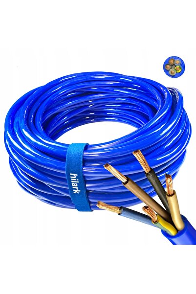 Hilark Cablu electric h07bq-f 5x2.5 LINKA albastru 10m