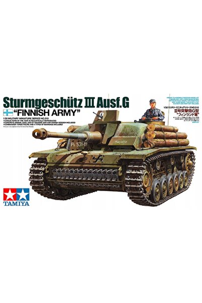 TAMIYA 1/35 Sturmgeschutz III Ausf. Armata Finlandeză G 35310