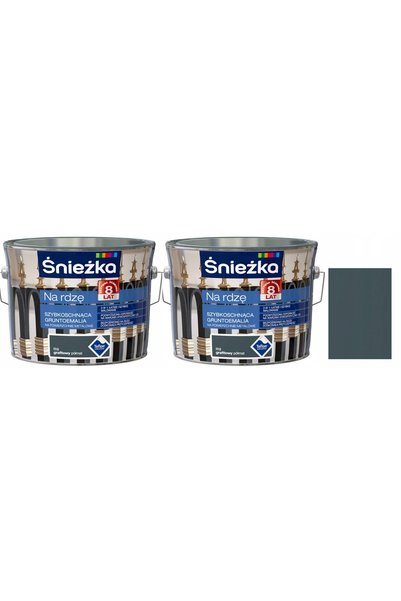Śnieżka EMALIA PENTRU RUGIUNE GRAFIT SEMI-MAT R18 2.5L