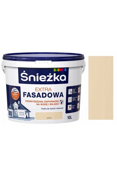 Śnieżka EXTRA FACIAL ELEWACY CULOARE BEJ 10L