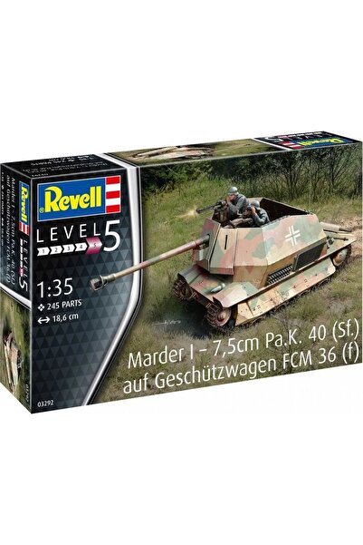 Revell 1:35 Marder I - 7,5cm Pa.K. 40 (pag.) na FCM 36(f) 03292