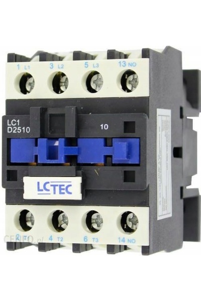 NO BRAND Contactor LC, releu de putere 25A 11kW LC1 3P+1NO, bobină 230V