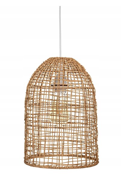 Atmosphera Lampă suspendată din ratan pentru living, stil BOHO