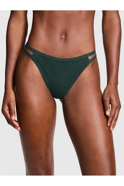 PINK Wink Dantelli Askılı Tanga