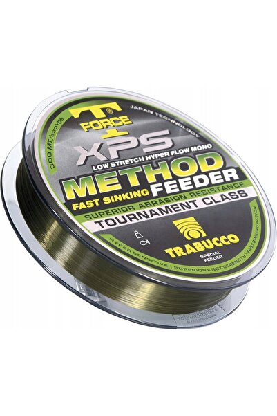TRABUCCO Fir de pescuit T-FORCE METHOD FEEDER 300m 0,30mm