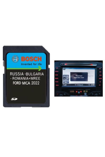 NAVITM Cartelă de navigație GPS FORD MCA large Focus Kuga SMAX Mondeo Galaxy ...