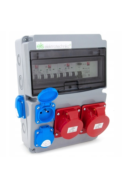 ELS Elektrotechnika SPLITTER BUDOWLANICA SECURE 32/5+C32 16/5+C16 3*GS+C16 FI...