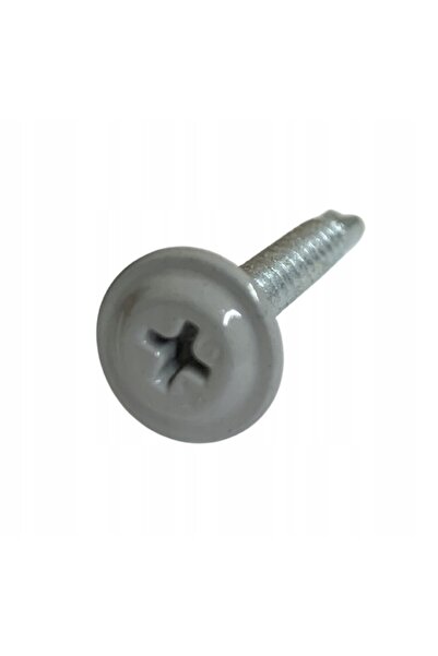 Etanco Șuruburi autofiletante 4,2x32 pentru tablă, cu șaibă, RAL7040 GM-B250pcs