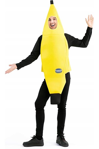 NO BRAND COSTUM DE BANANĂ CU DESCHIDERE, AMUZANT, IDEAL PENTRU BALUL DE HALLO...