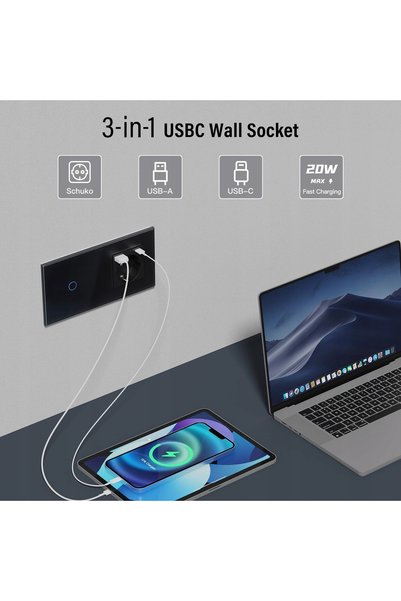 NO BRAND Priză BSEED pentru iluminat încastrat