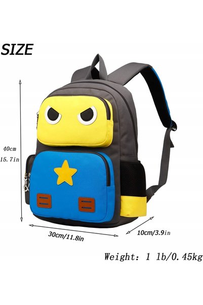 NO BRAND Rucsac școlar pentru copii, ideal pentru școală, călătorii și excurs...