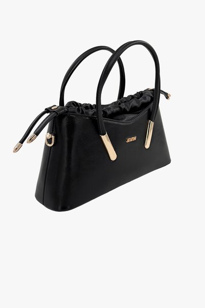 SOSELA 67-8141 Women's Black Shoulder and Shoulder Bag