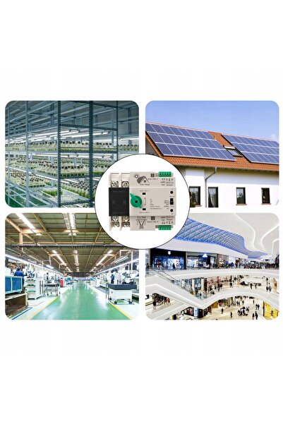 NO BRAND CHLT-125 COMUTATOR AUTOMAT DE ALIMENTARE DUALĂ 2P AC220V 100A